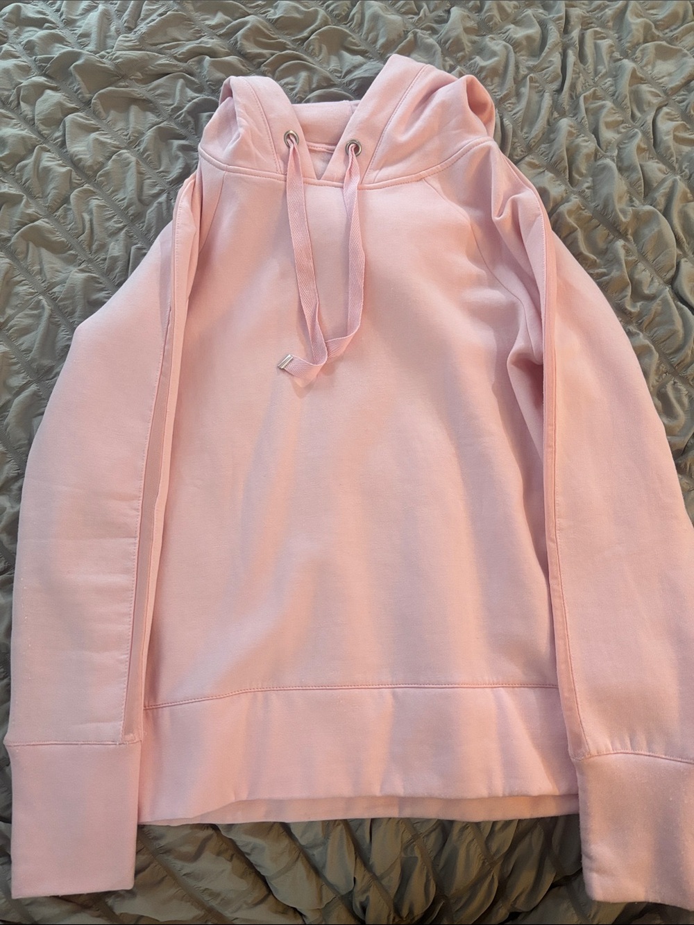 Classic Hooded Pullover Sweatshirt - Pink